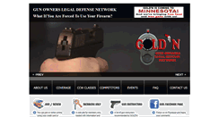 Desktop Screenshot of gunownersldn.com