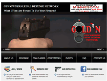 Tablet Screenshot of gunownersldn.com